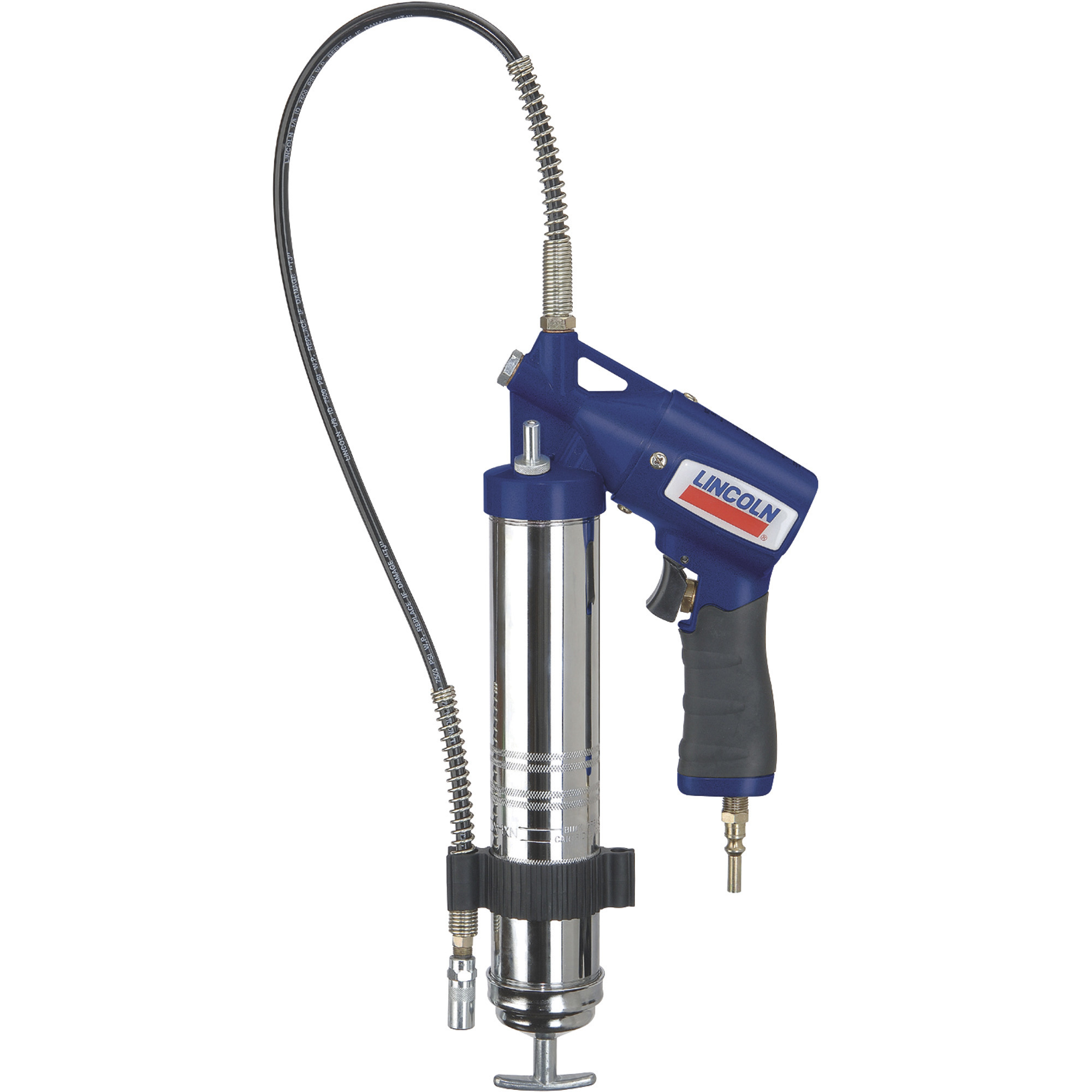 Lincoln PowerLuber Pneumatic Grease Gun, 6000 PSI, Model# 1162